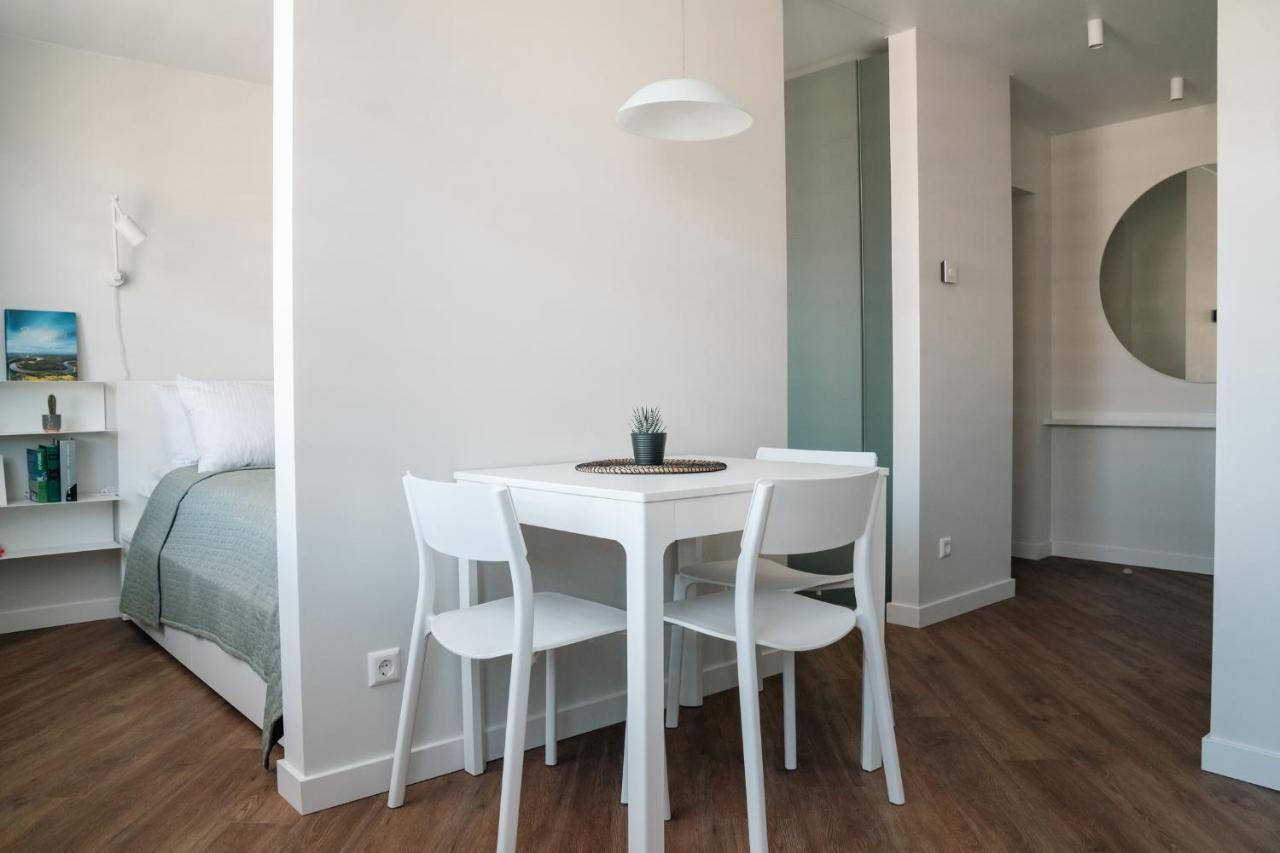 Grey Green Studio Apartment Birstonas Bagian luar foto