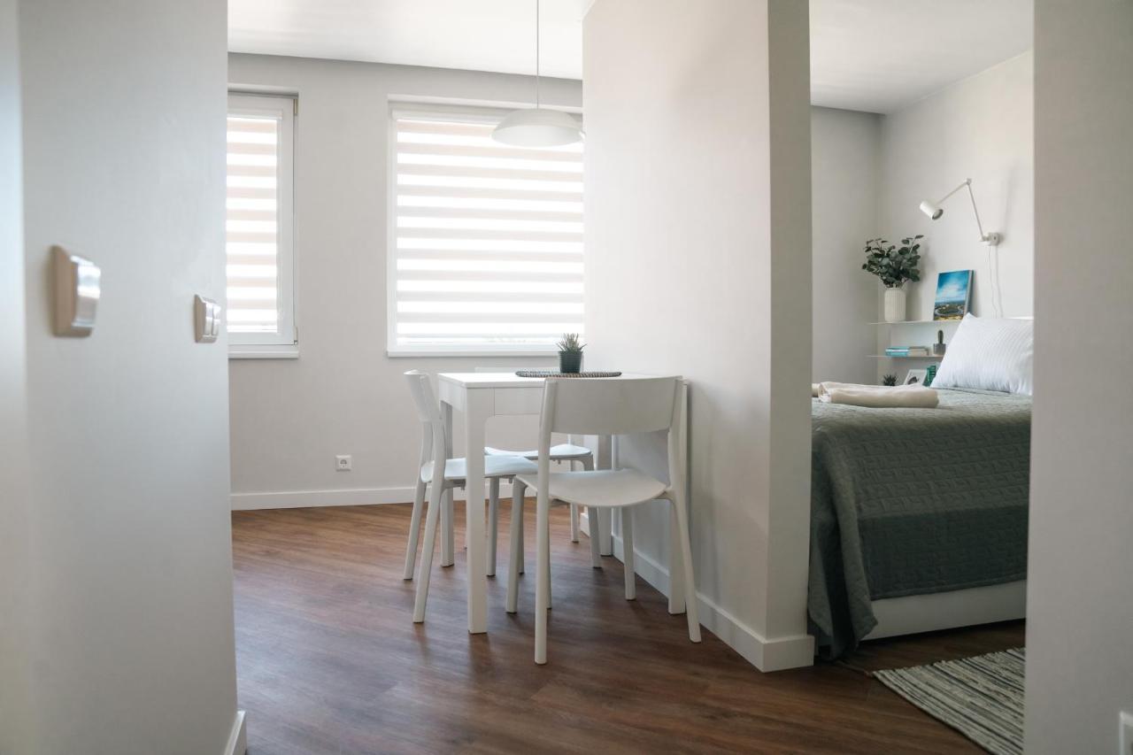 Grey Green Studio Apartment Birstonas Bagian luar foto